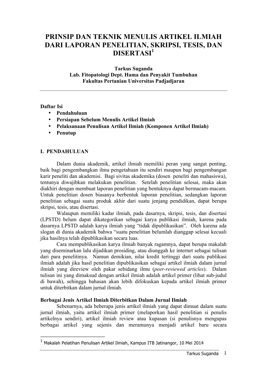 Cara Membuat Jurnal Skripsi 2021 E Jurnal Cara Membuat Jurnal Skripsi 2021 E Jurnal