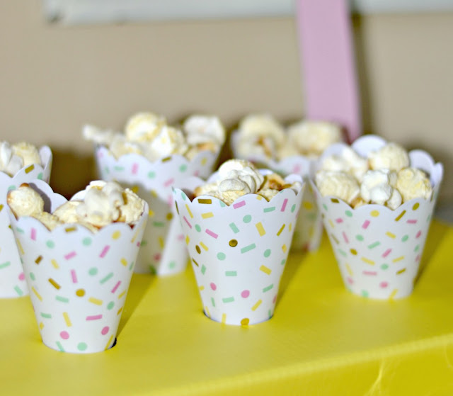 how to create a crowd pleasing party by making a popcorn bar using GH Cretors Organic popcorn