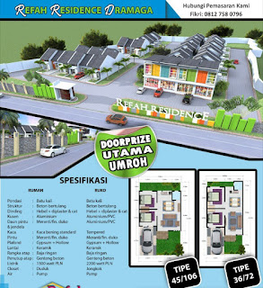 Perumahan Syariah di Dramaga Bogor "Refah Dramaga" Perumahan Syariah di Dramaga Bogor "Refah Dramaga"