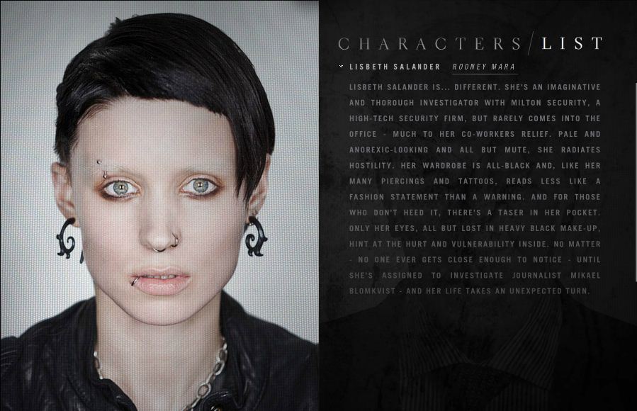 LarssonTrilogia: Fotos Pagina Web Millenium 1 Remake David Fincher