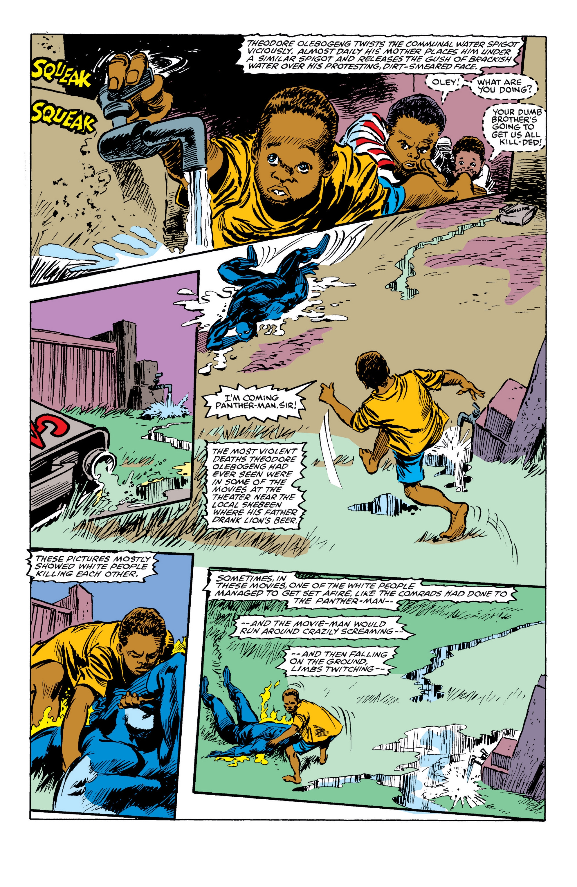 Read online Black Panther: Panther's Quest comic -  Issue # TPB - 123