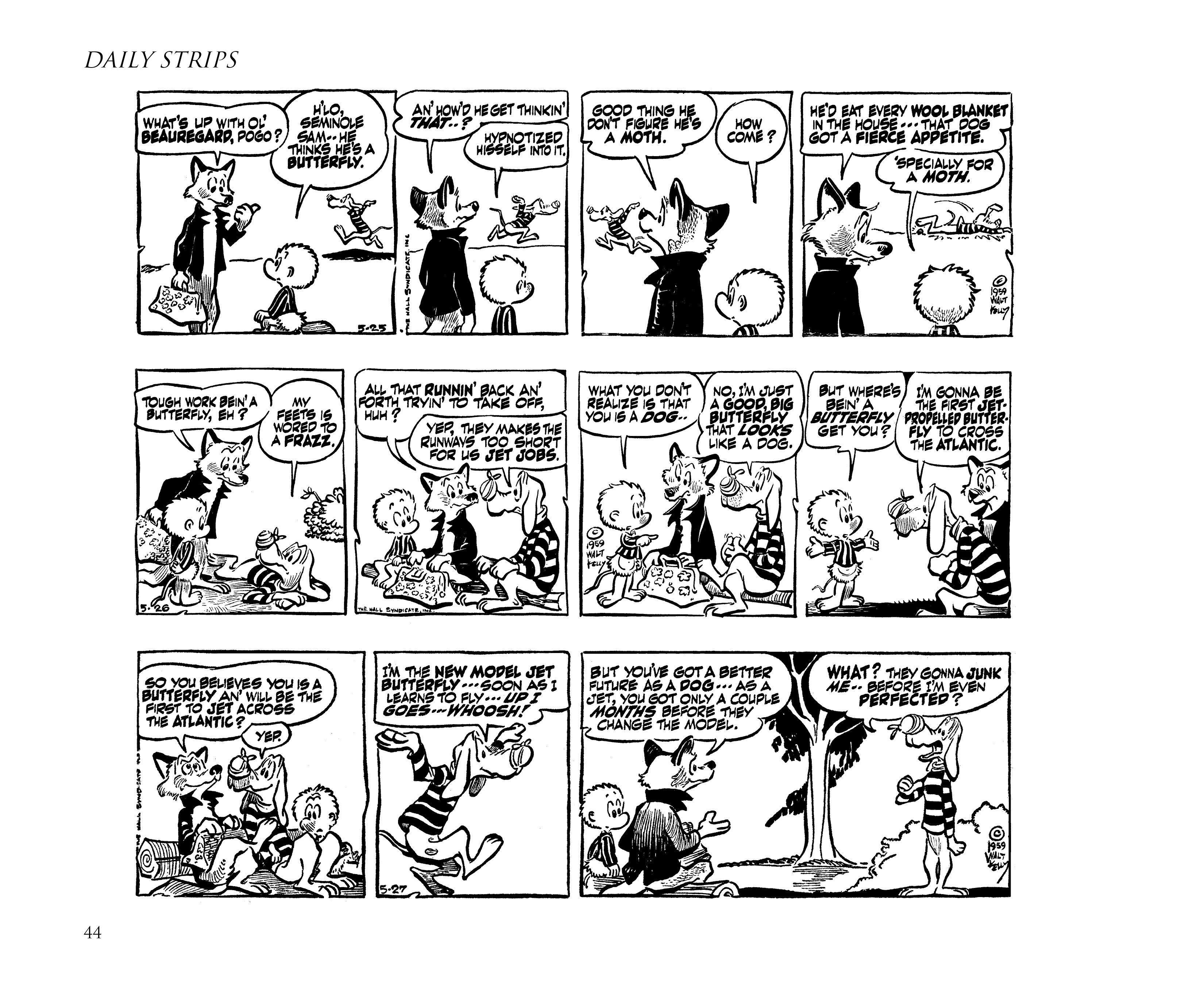 Read online Pogo by Walt Kelly: The Complete Syndicated Comic Strips comic -  Issue # TPB 6 (Part 1) - 54