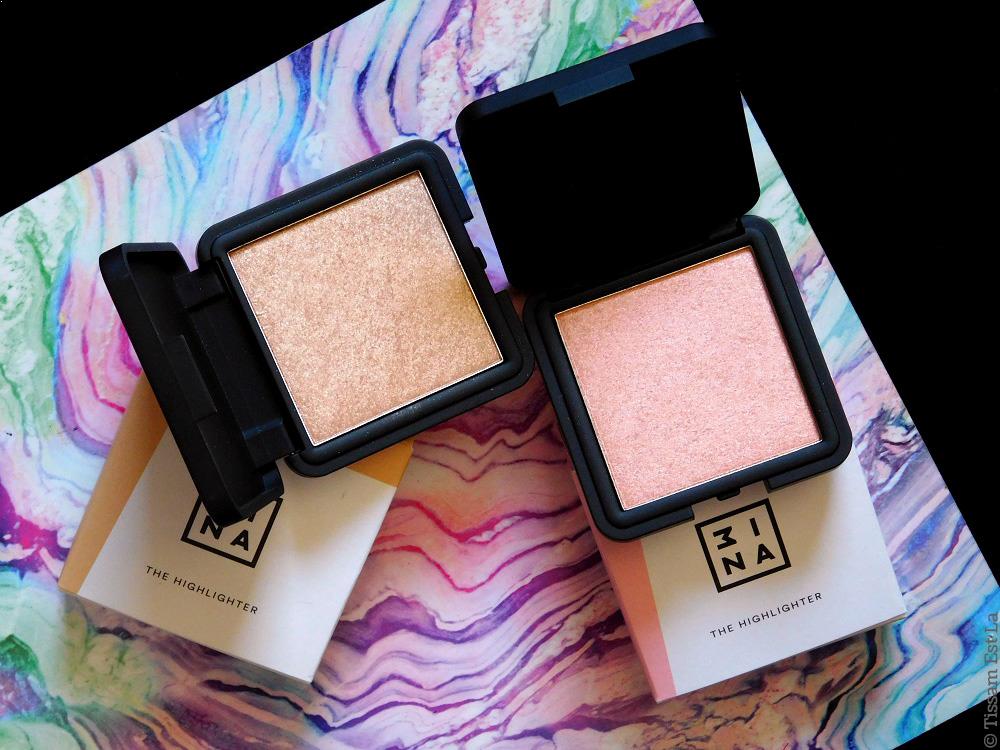 3ina Makeup | The Highlighter 200 & 201 Review and Swatches - Avis et Swatch 3ina Makeup | The Highlighter 200 & 201 Review and Swatches - Avis et Swatch - 3ina Cream Eyeshadow Swatches - 3ina Wedding Highlighting Face Palette - Palette pour le visage - Longwear Liquid Matte Lipstick - Intense Lipstick - Matte Lipstick - Eyeshadow Palette - 3ina Cosmetics