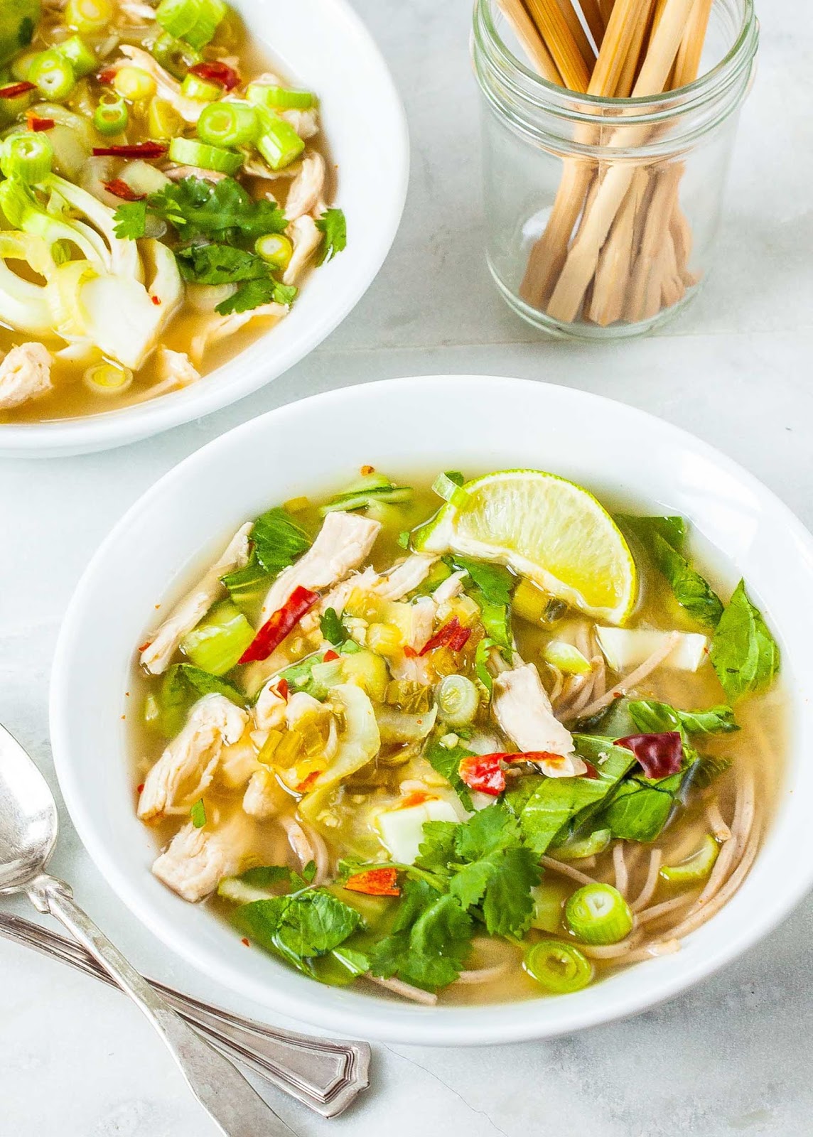 Soba Noodle Soup with Chicken and Bok Choy Your Recipes Here