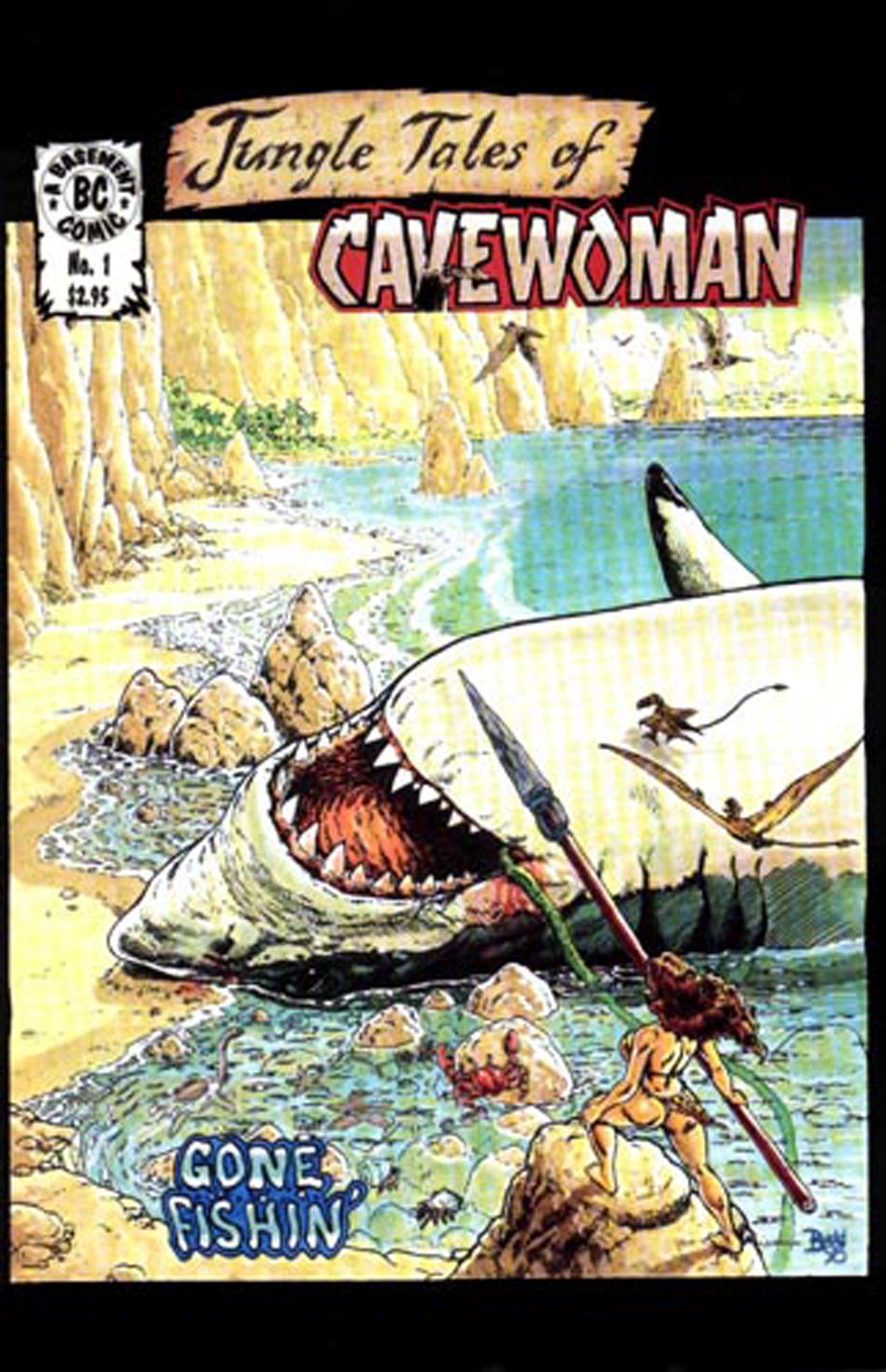 Read online Cavewoman: Jungle Tales comic -  Issue #1 - 2