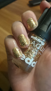 [Beauty] edding L.A.Q.U.E. heavy M.E.T.A.L.S. full metal G.O.L.D. - galactic gold & naughty nuggets