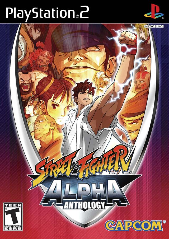 Street Fighter Alpha Anthology [PS2][NTCS] PL