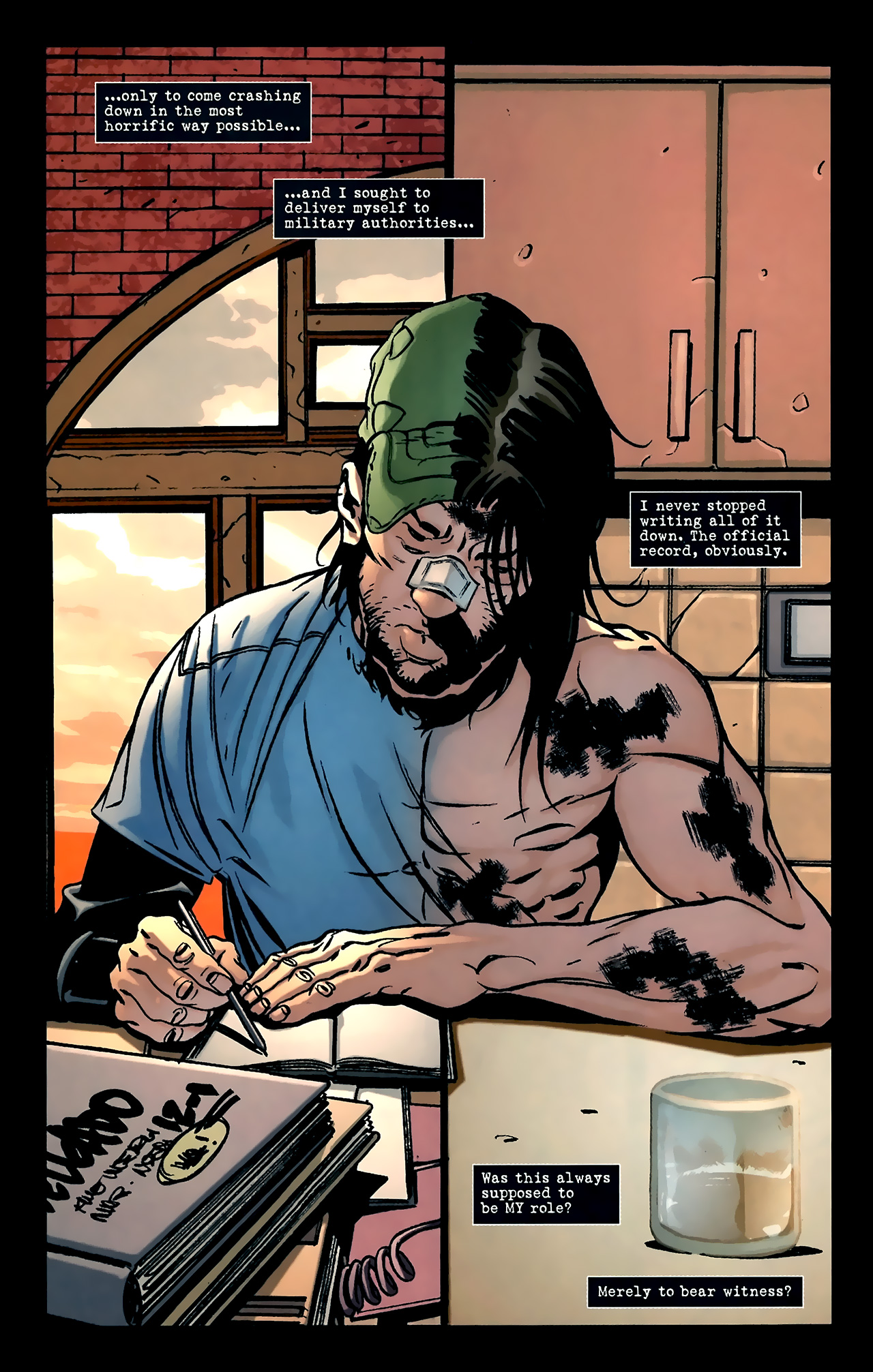 Read online DMZ (2006) comic -  Issue #53 - 14