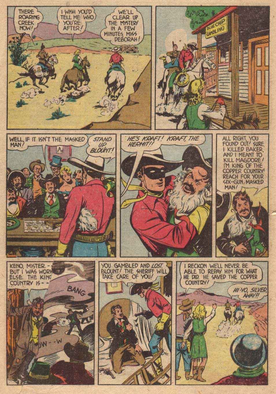 Read online The Lone Ranger (1948) comic -  Issue #32 - 38