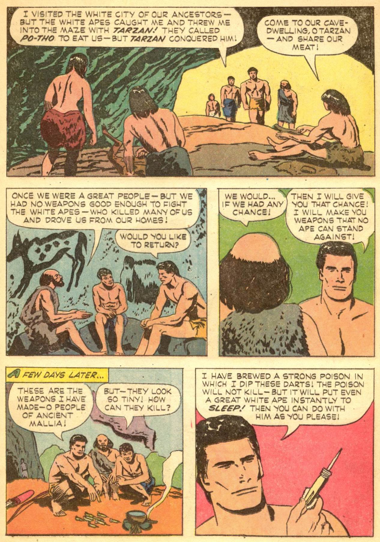 Read online Tarzan (1962) comic -  Issue #146 - 13