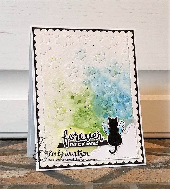 Forever Remembered by Emily features Frames & Flags and Furr-ever Friends by Newton's Nook Designs; #newtonsnook