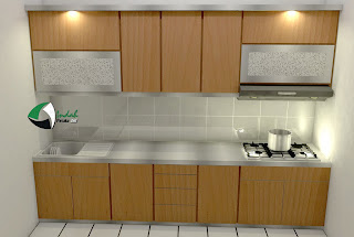 simple kitchen set minimalist