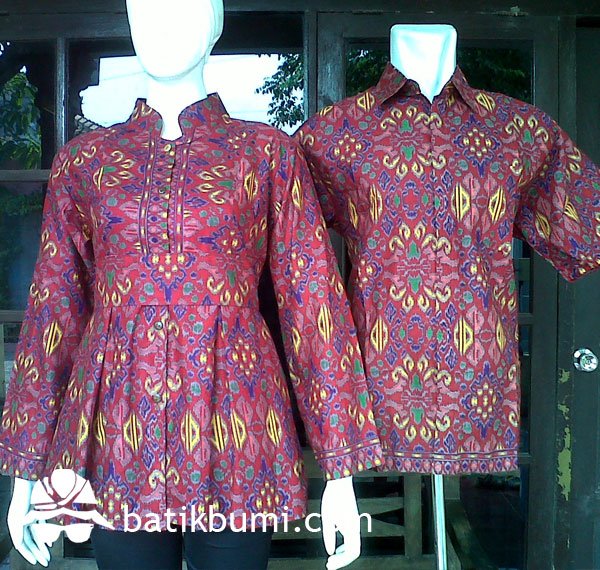 Sarimbit Blouse Batik Motif Songket SR 012