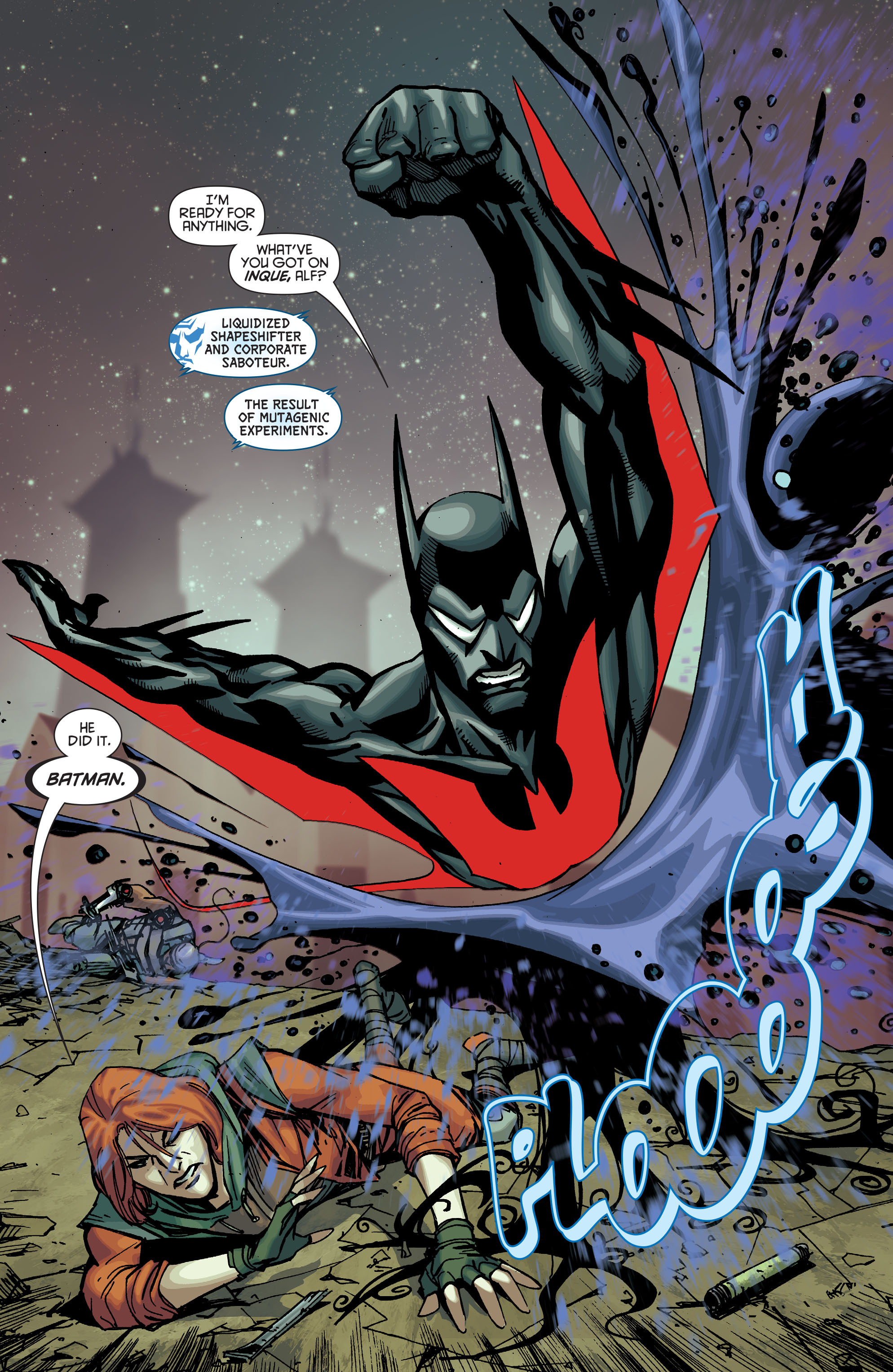 Read online Batman Beyond (2015) comic -  Issue #2 - 18