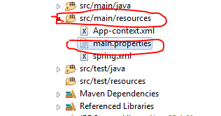How to read values from configuration properties file in java