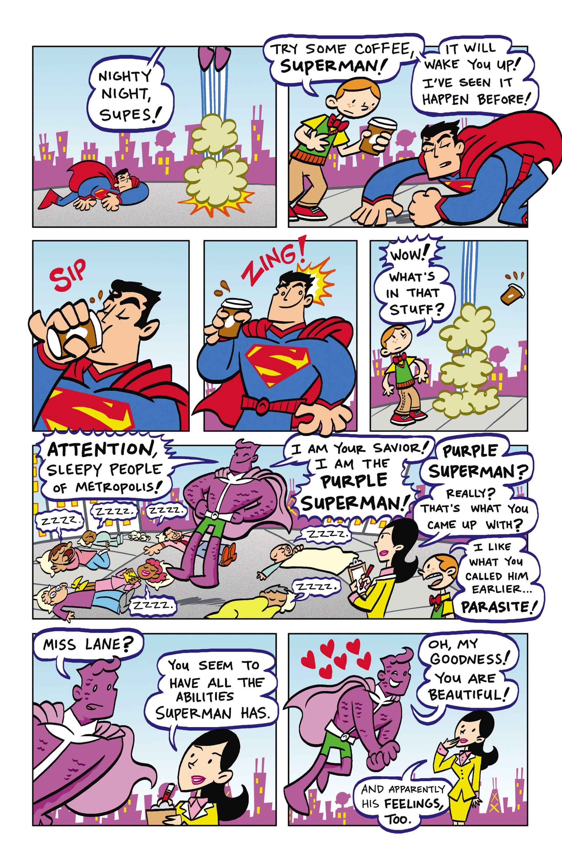 Read online Superman Family Adventures comic -  Issue #5 - 9