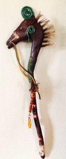 Native American Horse Dance Stick