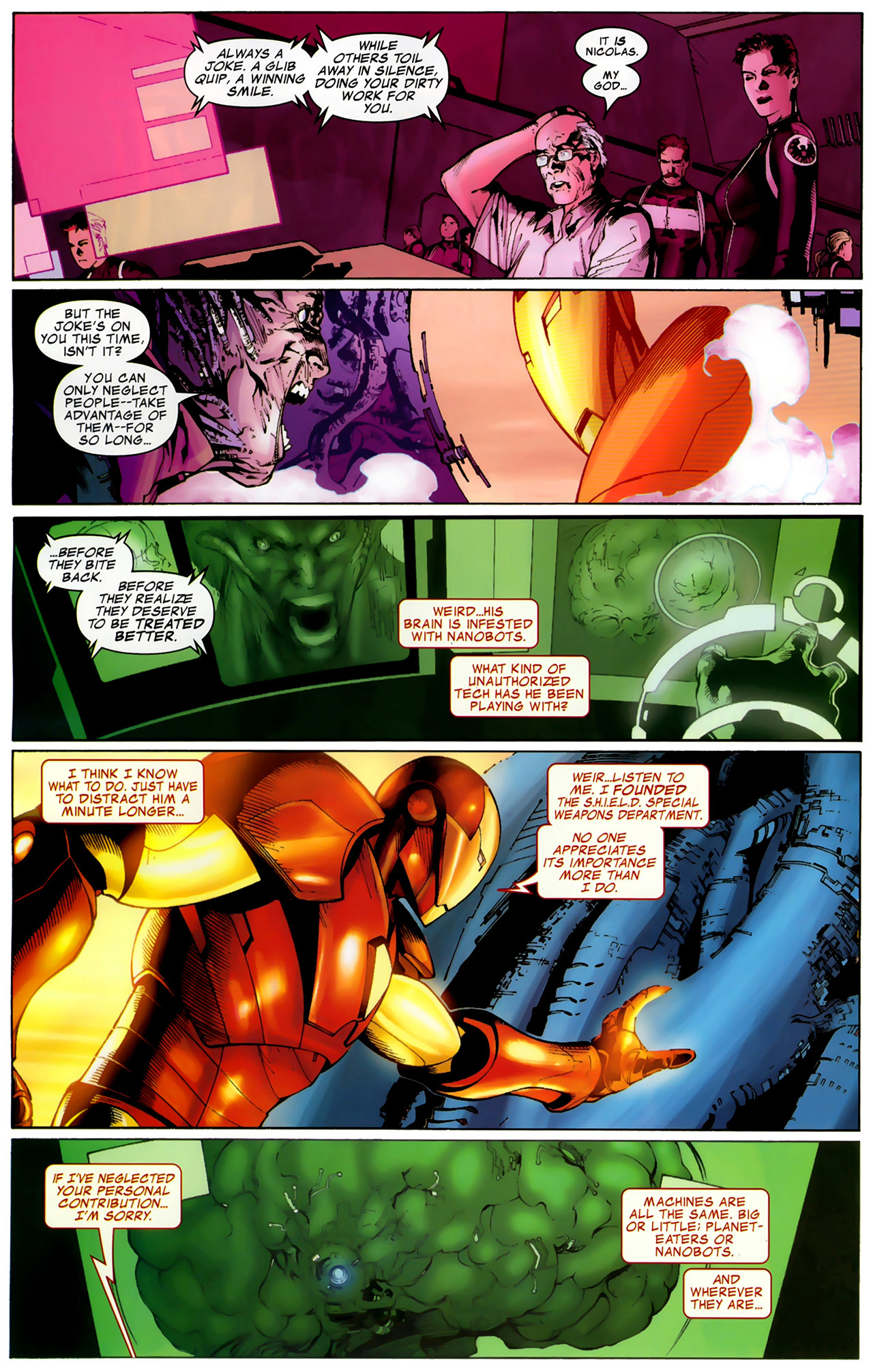 Read online Iron Man (2005) comic -  Issue #31 - 22