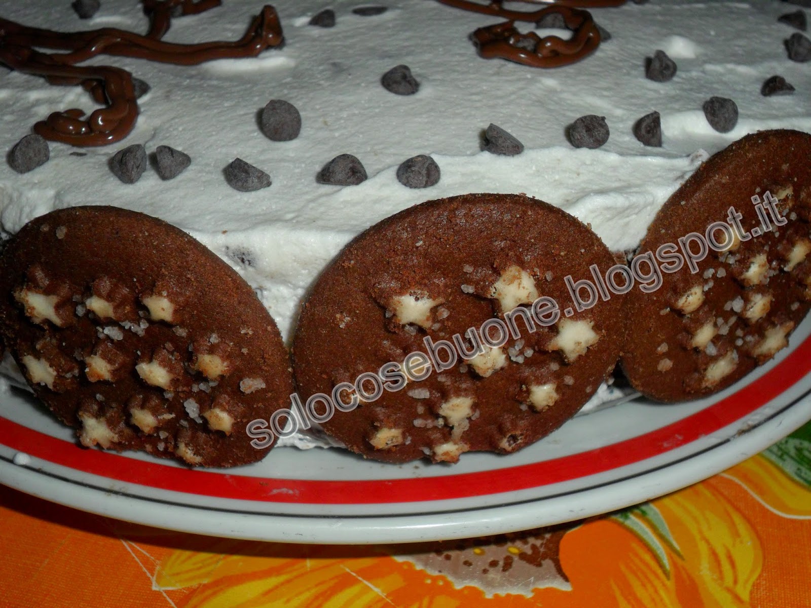 torta pan di stelle per il compleanno di mio figlio