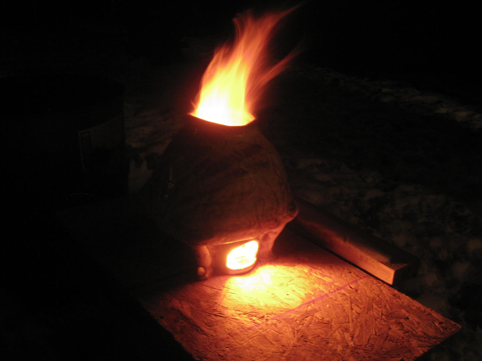 thatcher little clay wood burning stove