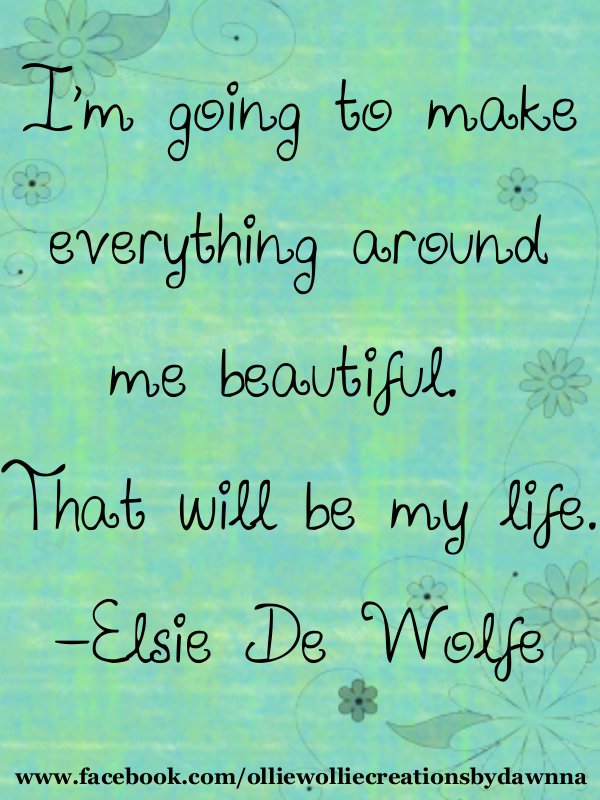 Ollie Wollie Creations by Dawnna: That will be my life.