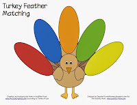 turkey feather matching