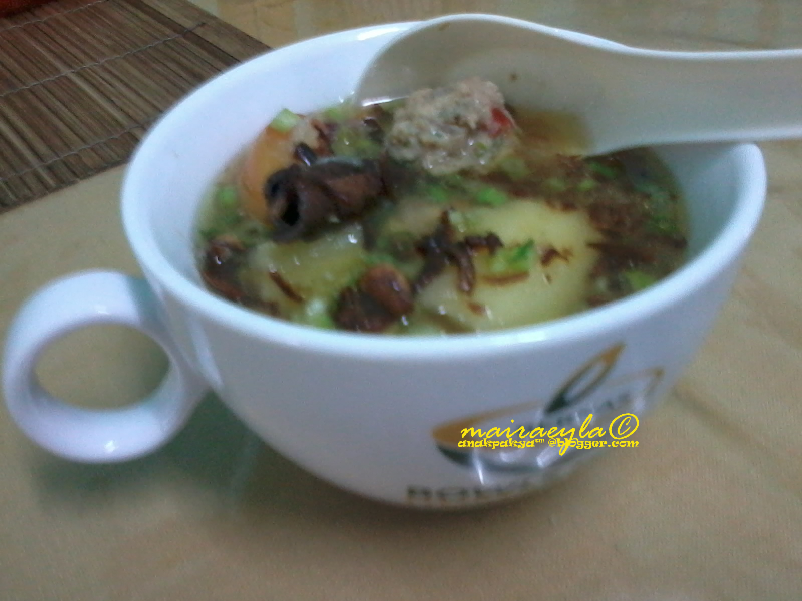 Resepi Sup Bebola Ikan Tenggiri Kongsi Resepi