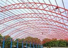 bengkel las Manunggal Jaya Konstruksi Kuda kuda Atap Lengkung