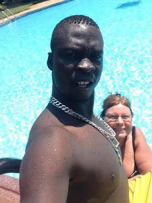 Photos of young black man and his elderly white lover goes viral