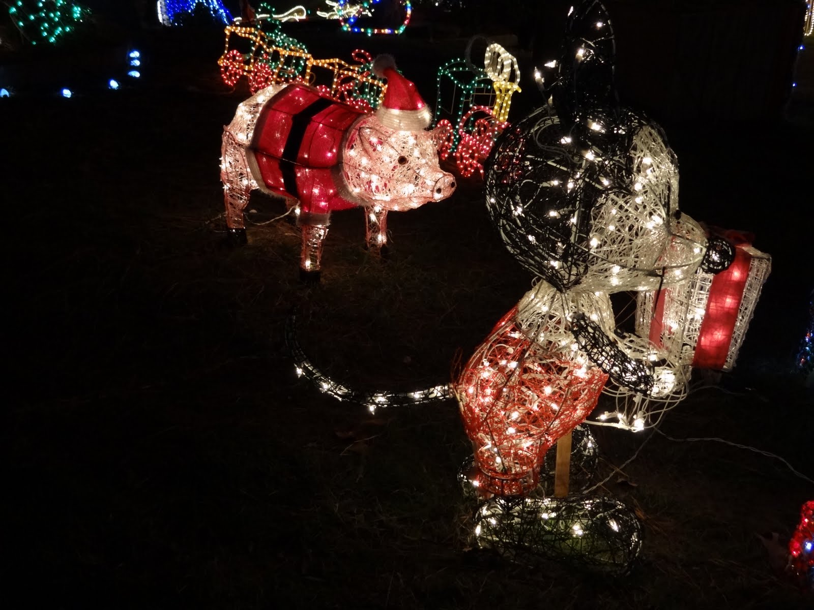 Life Through My Eyes Our Annual Visit To The Poulos Christmas House