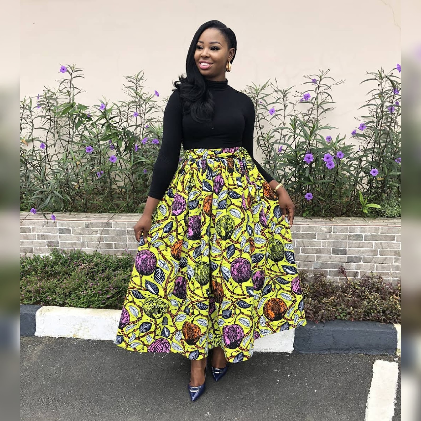 How To Style Kitenge Long Skirt Fashenista