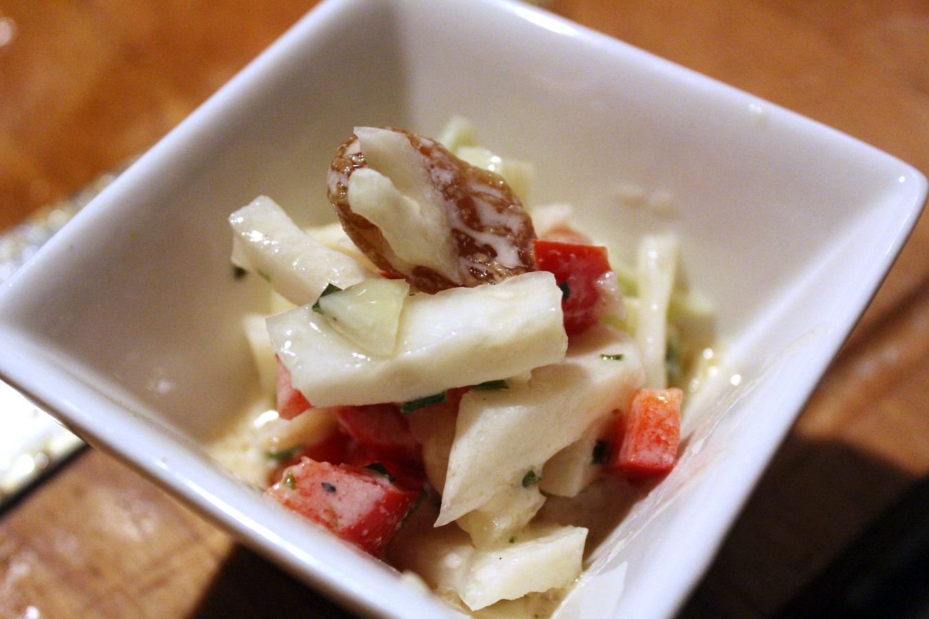 Krautsalat mit Paprika und Rosinen – glatzkoch.de