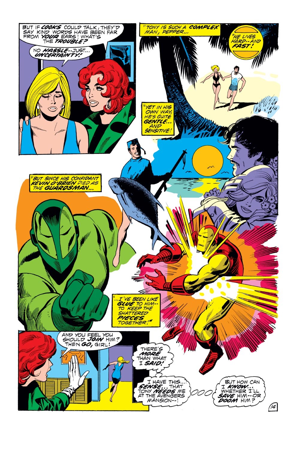 Read online Iron Man (1968) comic -  Issue #49 - 15