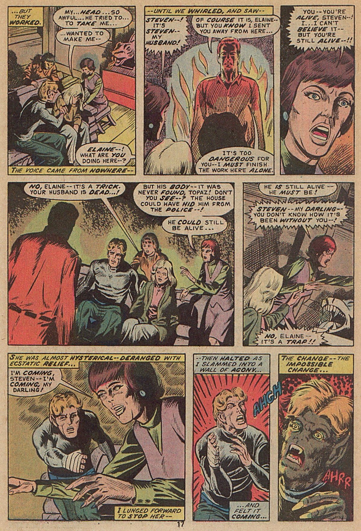 Read online Werewolf by Night (1972) comic -  Issue #34 - 12