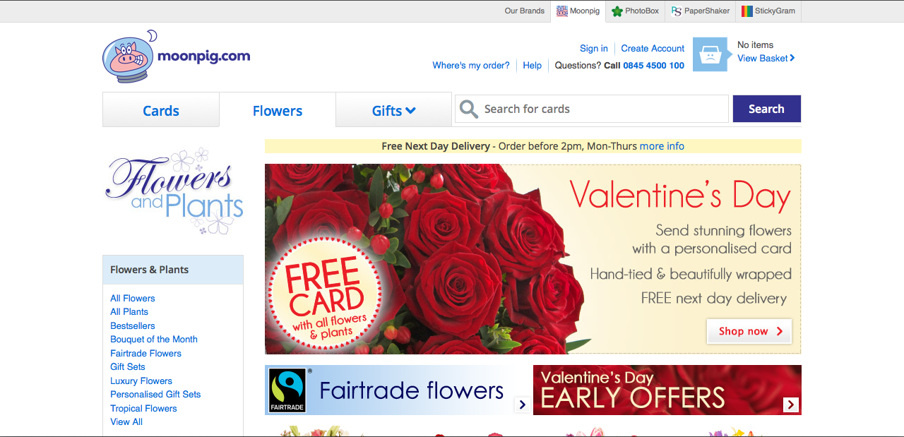 Design Context Greeting Card sites