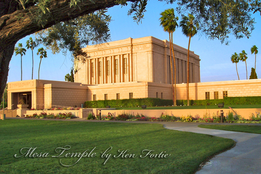 Temples by Ken Fortie: MESA ARIZONA TEMPLE