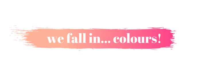 einmal im Monat immer Freitags gibt es ein Blog Hop vom Team We fall .. in colours