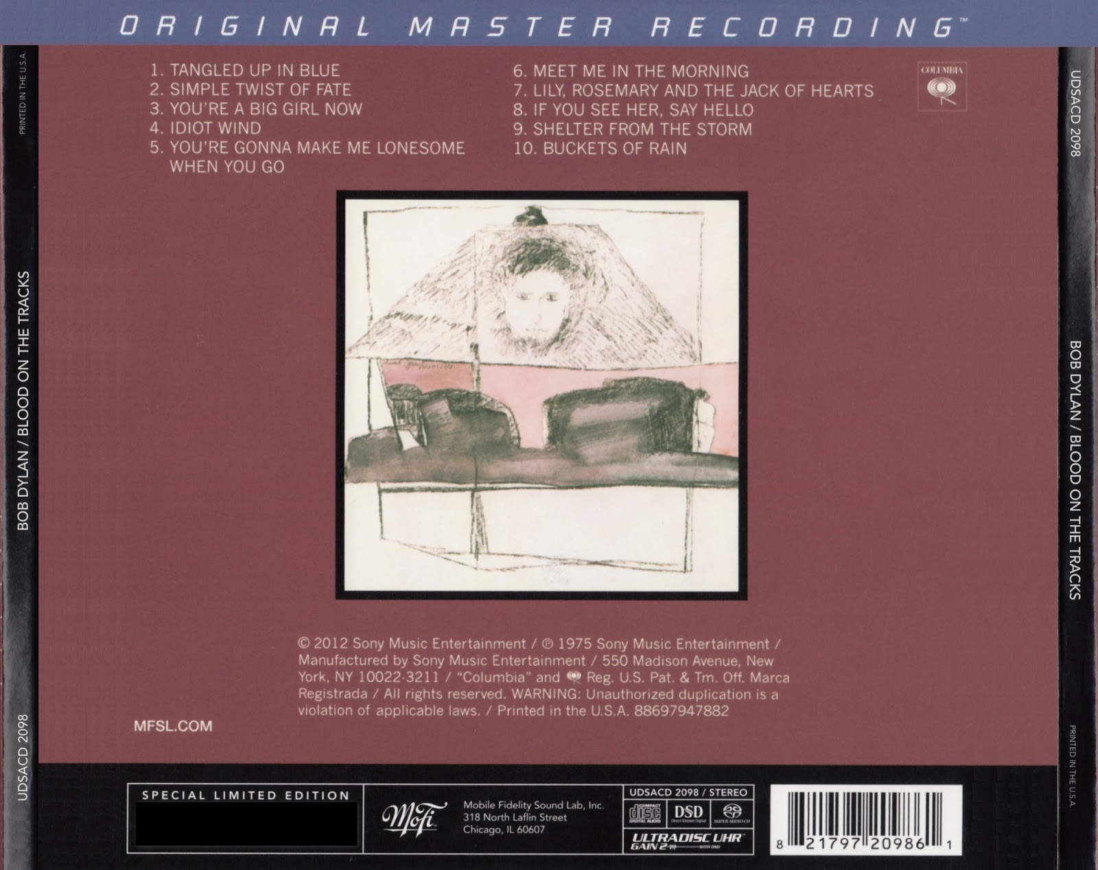 Music Of My Soul Bob Dylan1975Blood On The Tracks(Sony Music320kbps)