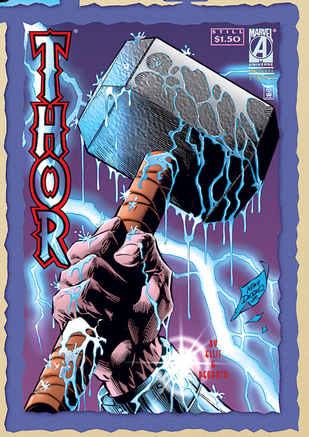 Read online Thor (1966) comic -  Issue #494 - 1