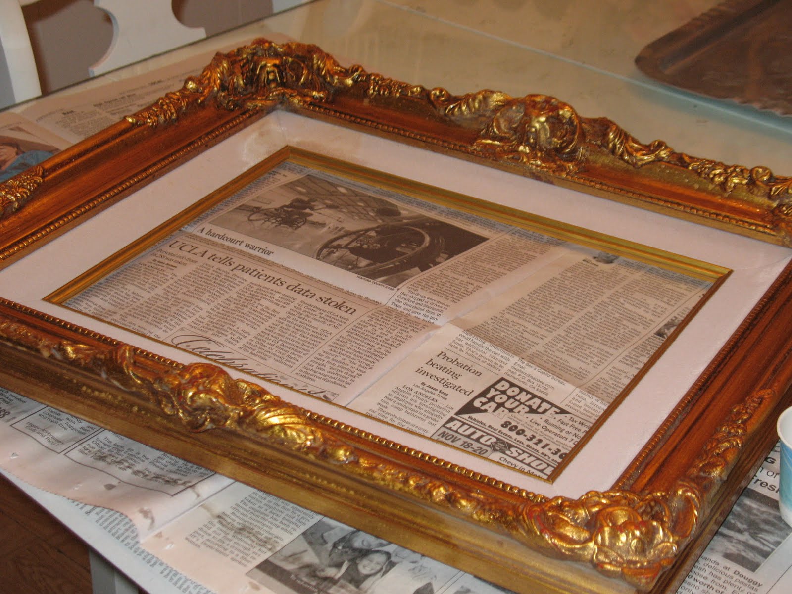 Artsy Fartsy Gold Gilt Frame
