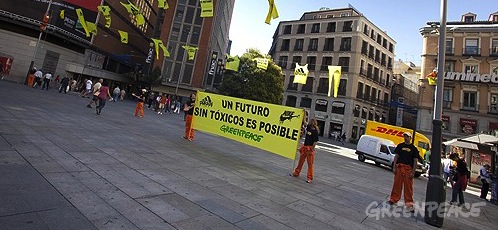 Greenpeace la presencia de un tóxico en de Adidas, H&M, Calvin Klein y Lacoste