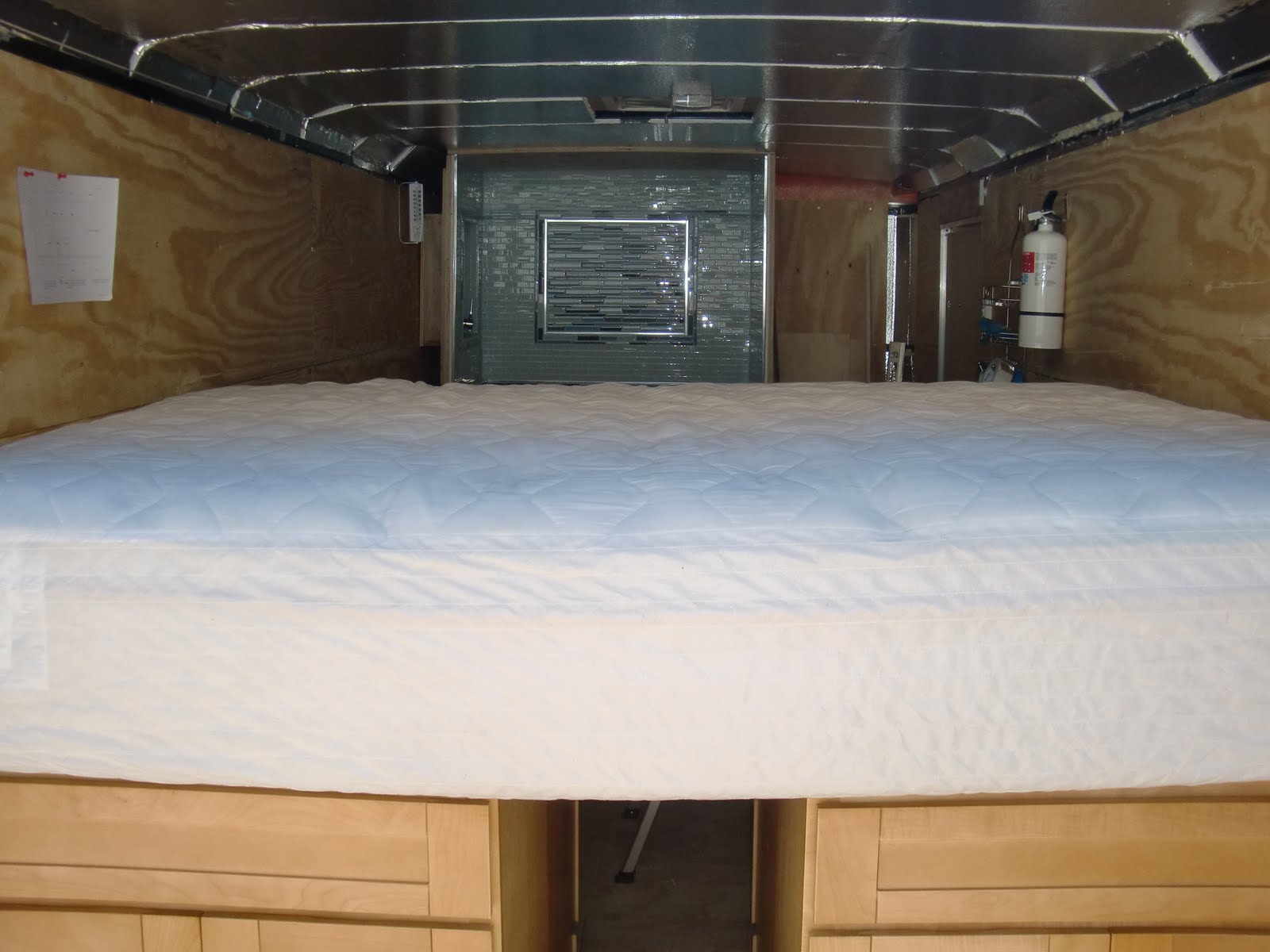 2013 CarMate 100 Solar Heated and Cooled Over The Top Cargo Trailer