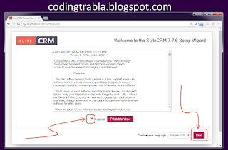 Install SuiteCRM 7.7.6 PHP CRM on windows 7 localhost tutorial 13