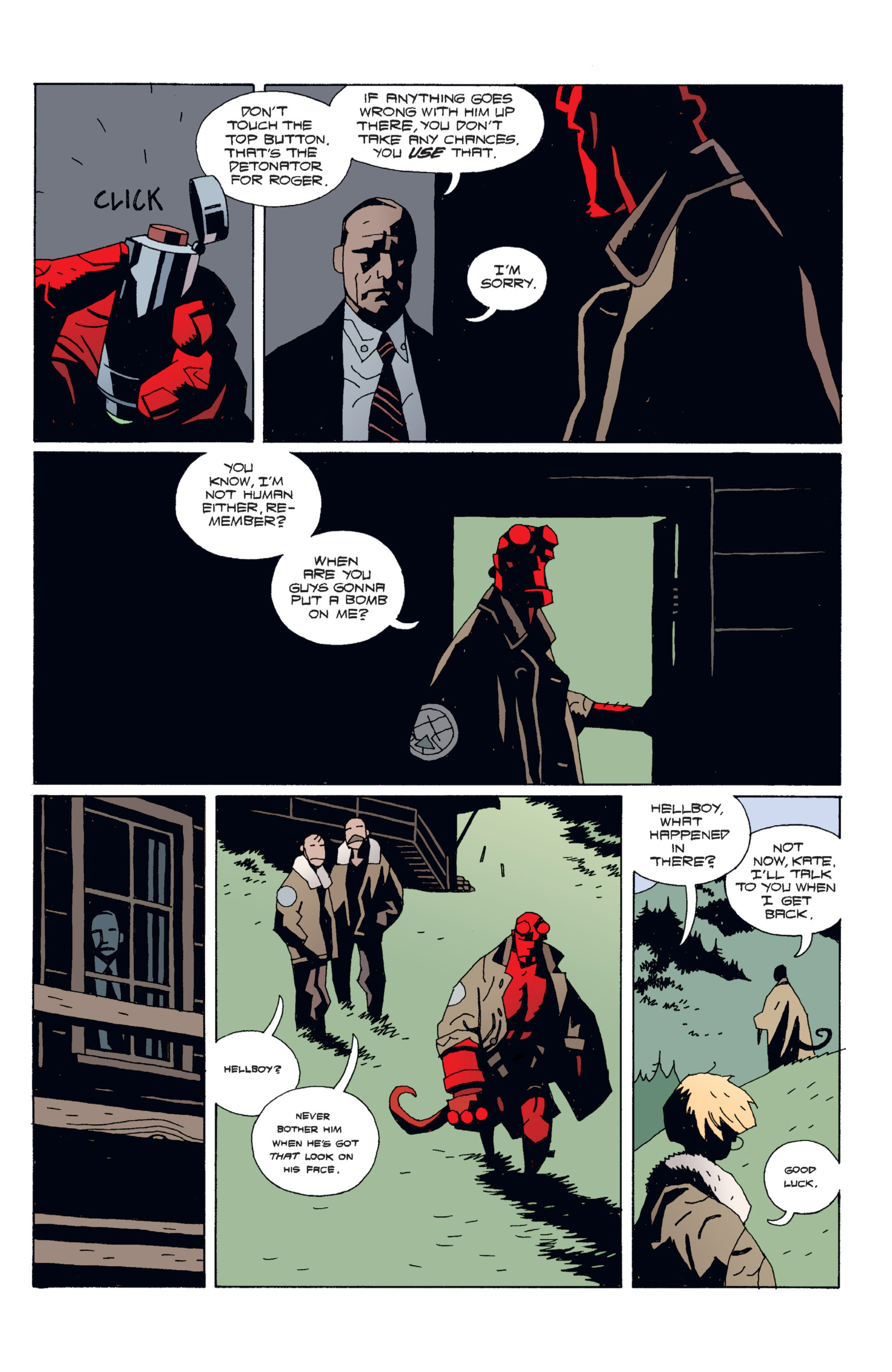 Read online Hellboy comic -  Issue #5 - 24