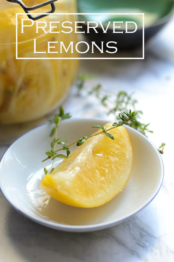 Preserved lemons are great for Asian steam fish.