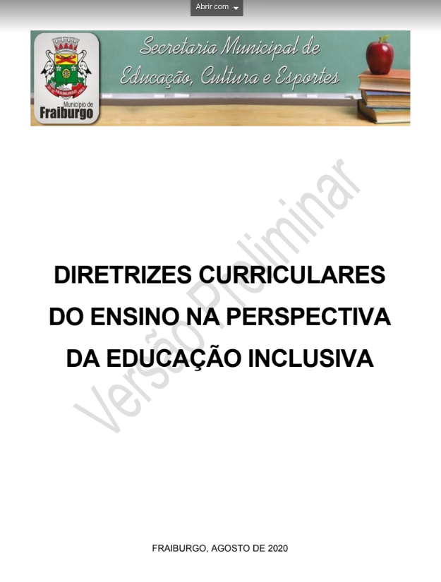 Diretriz Educação Inclusiva