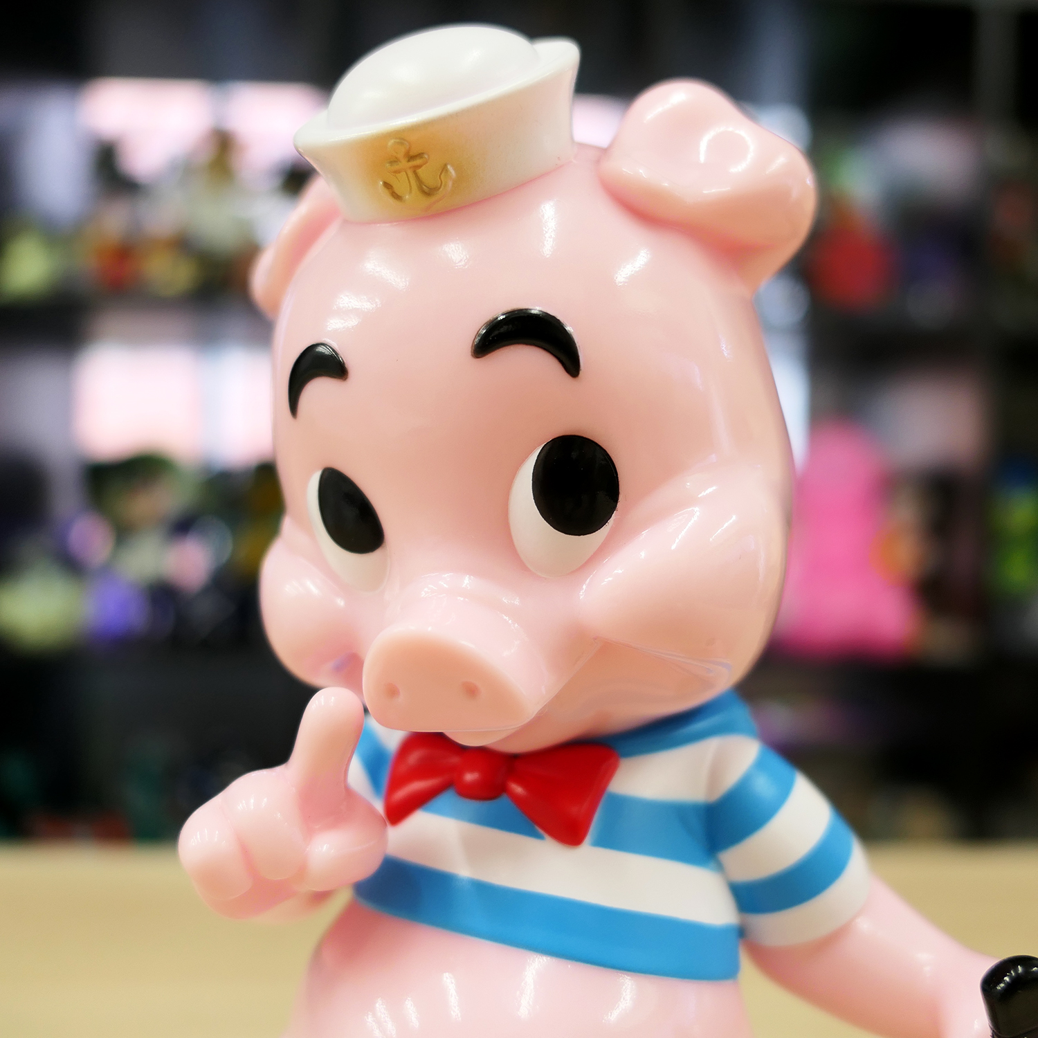 Piggums By Frank Kozik X Blackbook Toy Three Ways