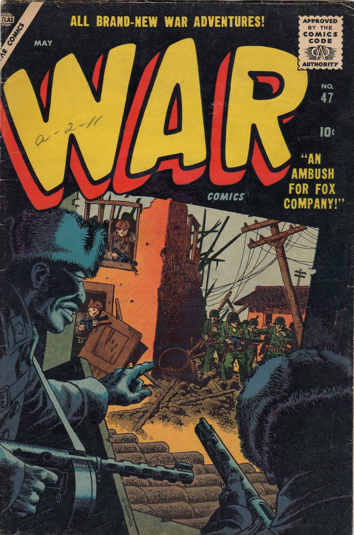 Read online War Comics comic -  Issue #47 - 1