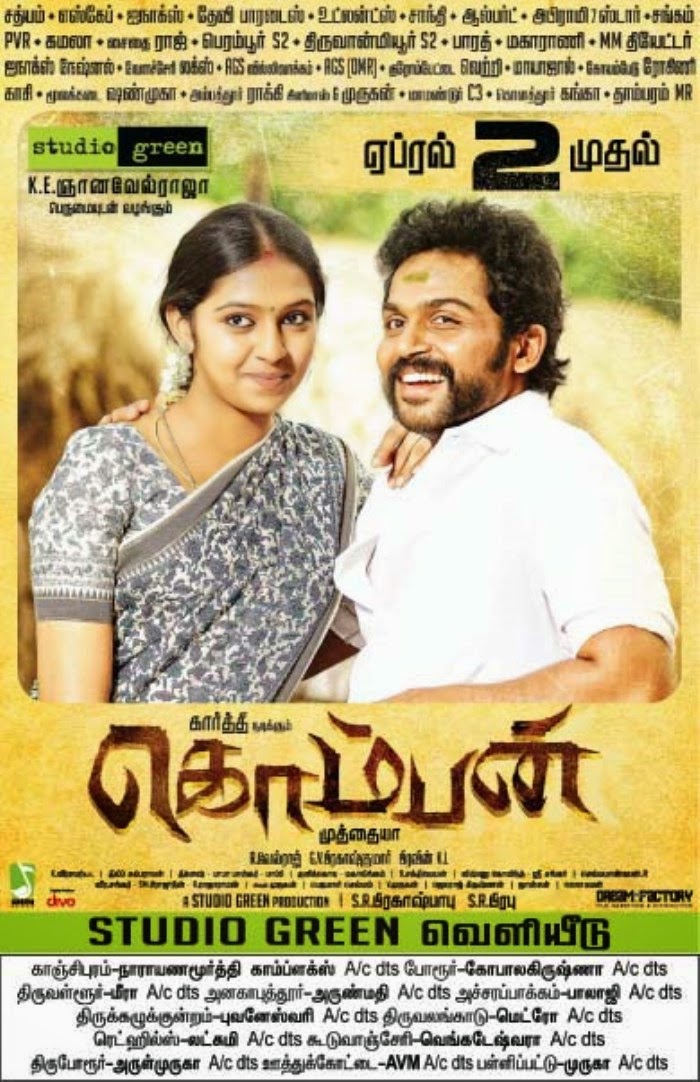 Komban Film New Posters Release | New Entertainment